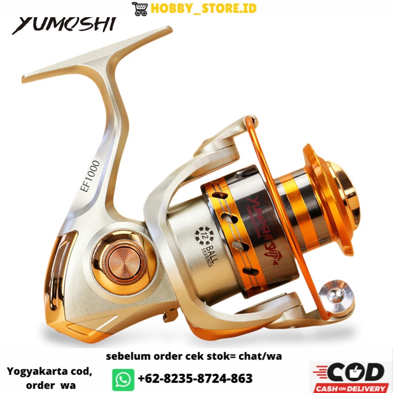 EF1000 Reel Pancing Spinning 12 Ball Bearing