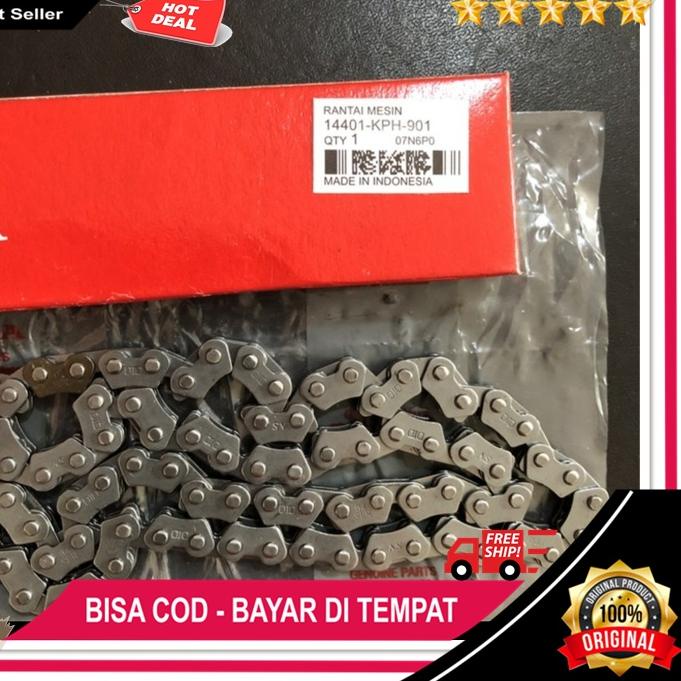 Rantai Keteng Supra X 125 Original Ahm Kamprat Karisma ORI KPH Sparepart Spare Part Motor Honda  ホン