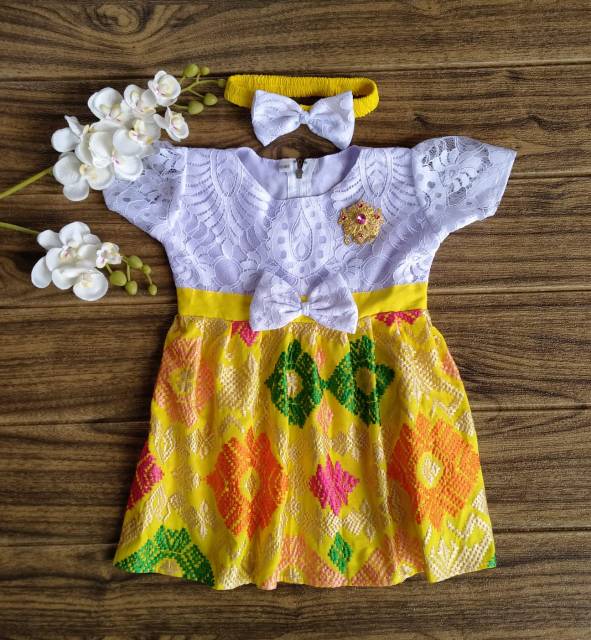 Dress anak / dress brokat /dress bordir /dress cantik