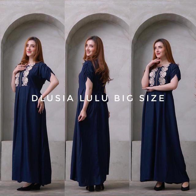 ✅🆕DLUSIA LULU BIG SIZE daster arab terbaru