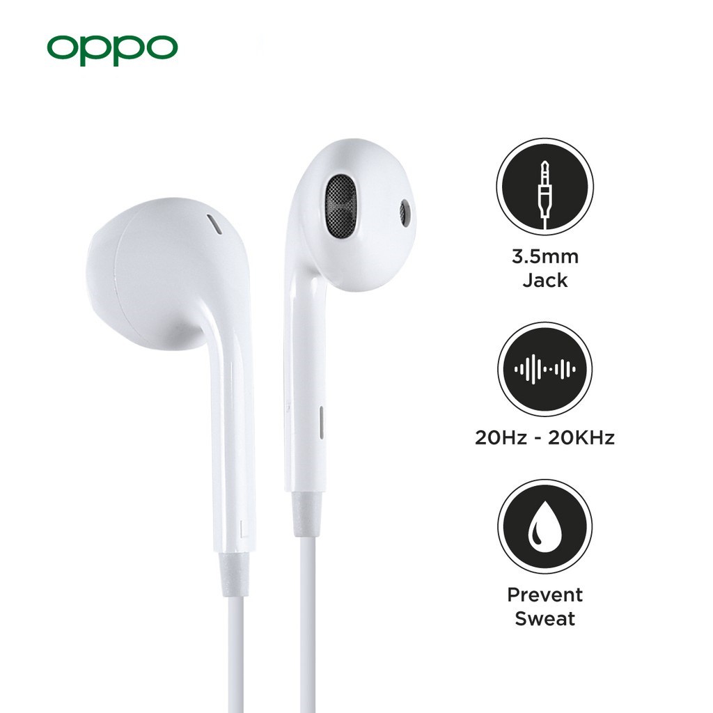 HANDSFREE HEADSET EARPHONE VIVO OPPO CABUTAN COPOTAN ORIGINAL