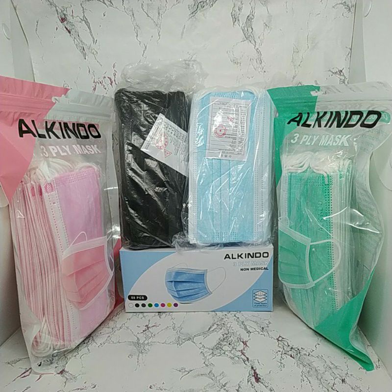 MASKER 3PLY ALKINDO ISI 50LEMBAR