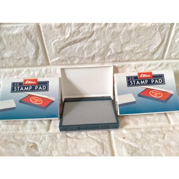 

Ready stock] bantalan stempel tinta permanen shiny s-2 dry