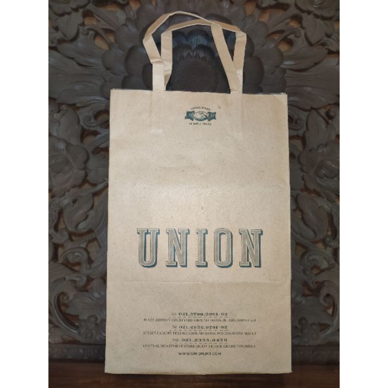 

Tas PaperBag Paper Bag Kantong Kantung Union Cafe