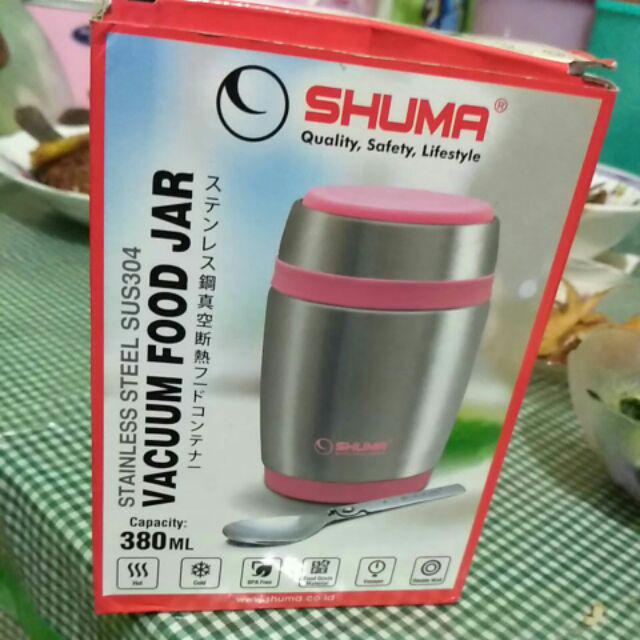 Shuma Vacuum Food Jar 380ml/termos Nasi/tempat Bubur/penghangat Sop