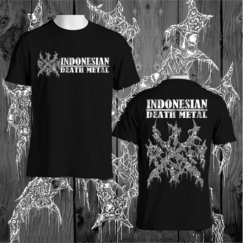 kaos iddm Indonesian death metal