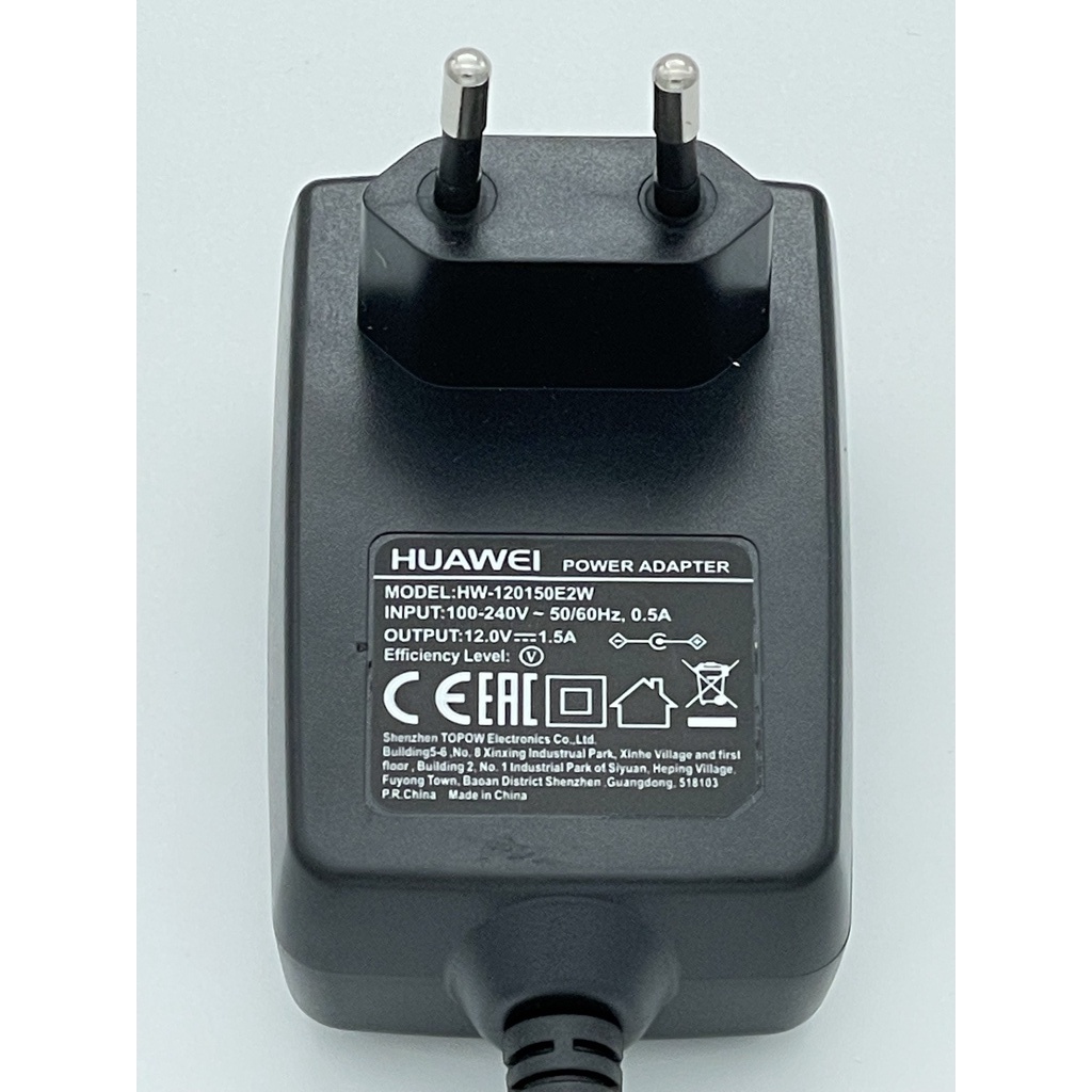 HUAWEI Switching Adaptor 12V 1.5A ORIGINAL ROUTER MODEM ORBIT CCTV DVR ONT STB ANDROID DLL