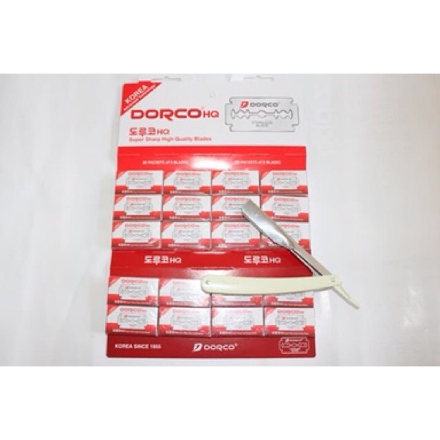 Bundling Silet Dorco Dan Razor / Pisau Cukur Silet Magic