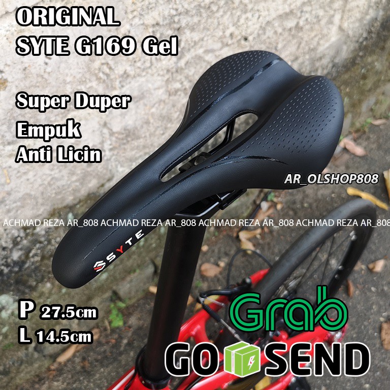 ORIGINAL SADDLE SYTE GEL SADEL SEPEDA LIPAT SADEL SELI SADEL MTB SADEL ROADBIKE SADDLE BIKE SYTE GEL