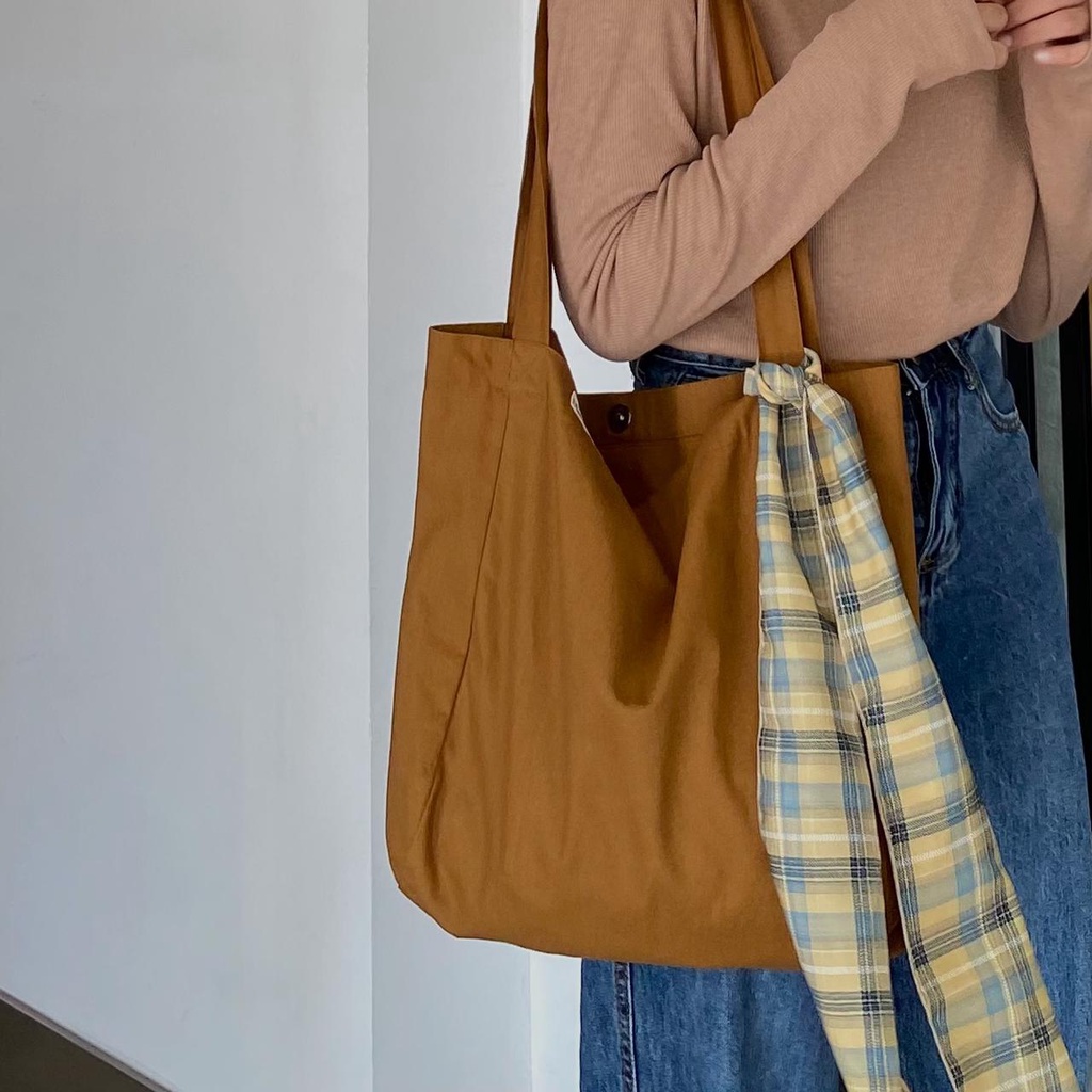 BASIC TOTEBAG TANGERINE — LOOKMYBAG.ID