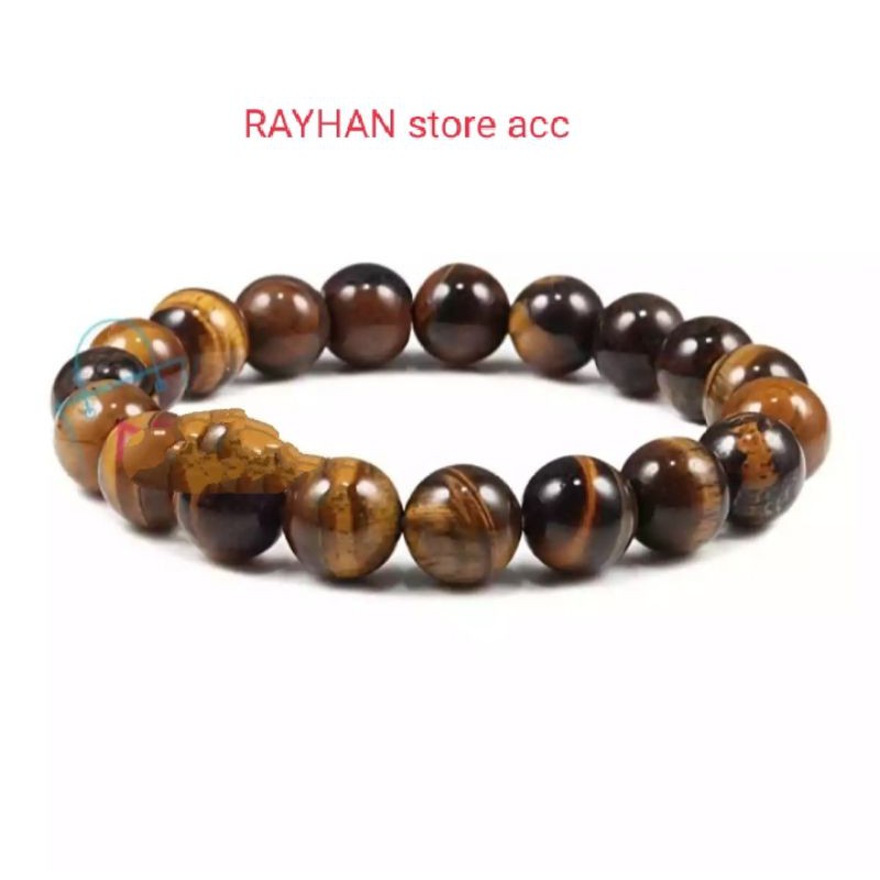 Gelang batu natural tiger eye atau Biduri sepa Gelang kesehatan terapi pria wanita