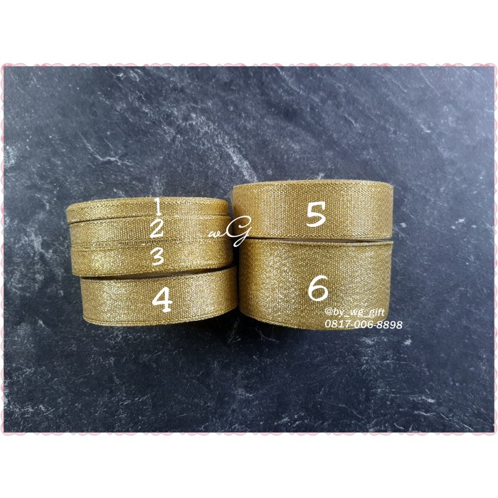 

Pita Gold ; Panjang 20 yards ; Mix Size