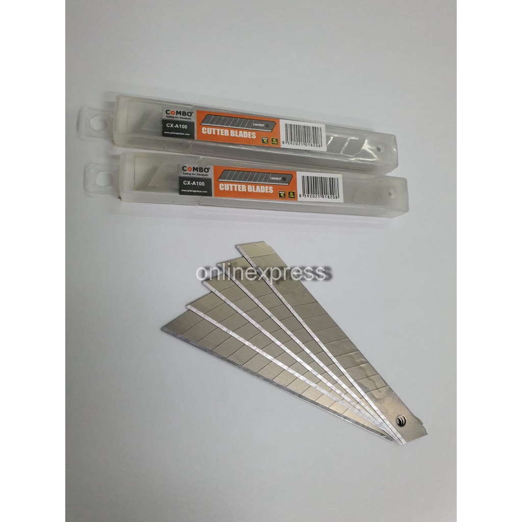 

Isi / Refill / Pisau Cutter Combo Kecil A-100 (9mm)