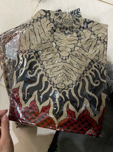 Batik Wanita Kekinian Blouse Batik Brokat Batik Kombinasi