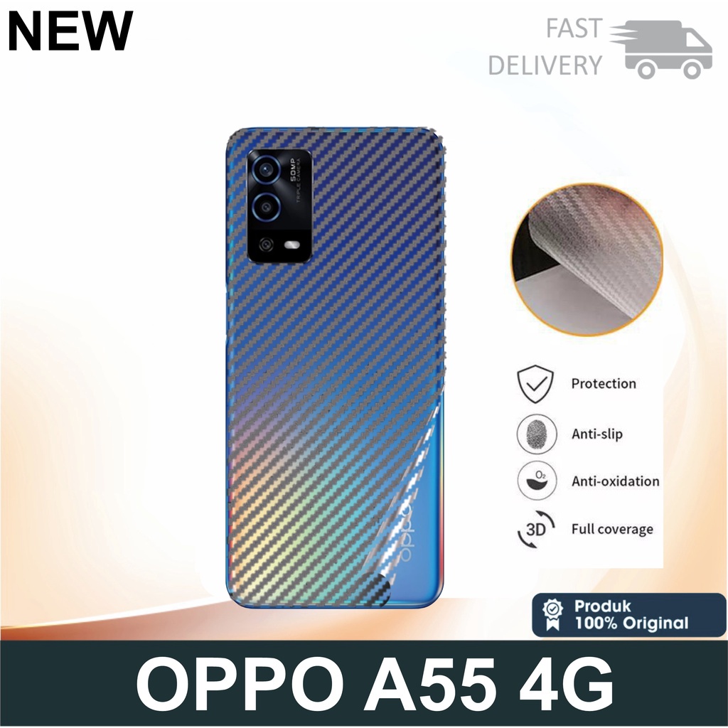 OPPO A54 OPPO A55 SKIN KARBON GARSKIN CARBON STIKER HP
