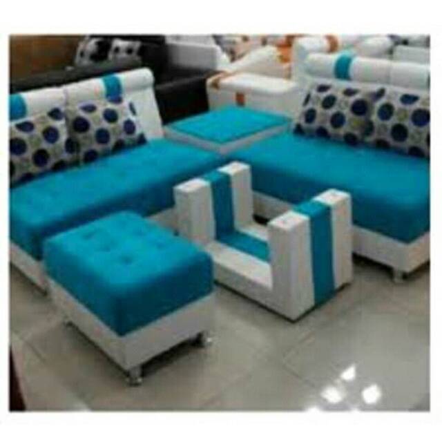 5300 Gambar Kursi Sofa Warna Biru Terbaik