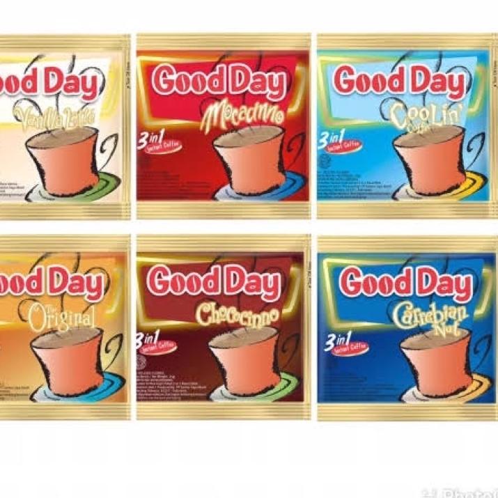 

ㅜ (10Pcs) Kopi Good Day Varian Lengkap Sachet Renceng Special ㅋ