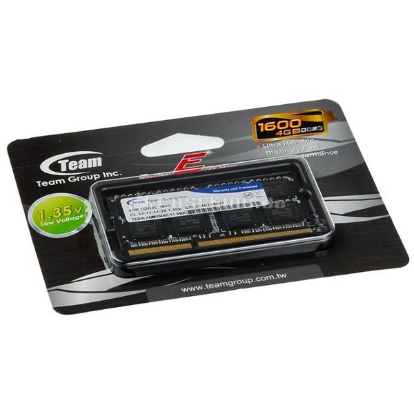 RAM SODIM TEAM ELITE 4GB DDR3L