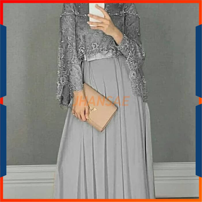 Maxi Dress Baju  Gamis Wanita  Muslim  Fashion Busana  