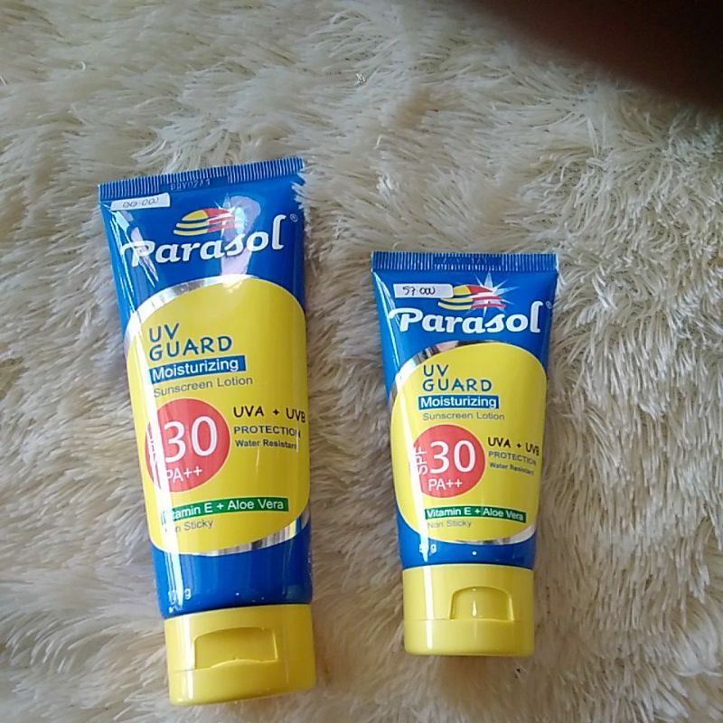 Parasol UV guard Moisturizing sunscreen lotion SPF 30 PA++