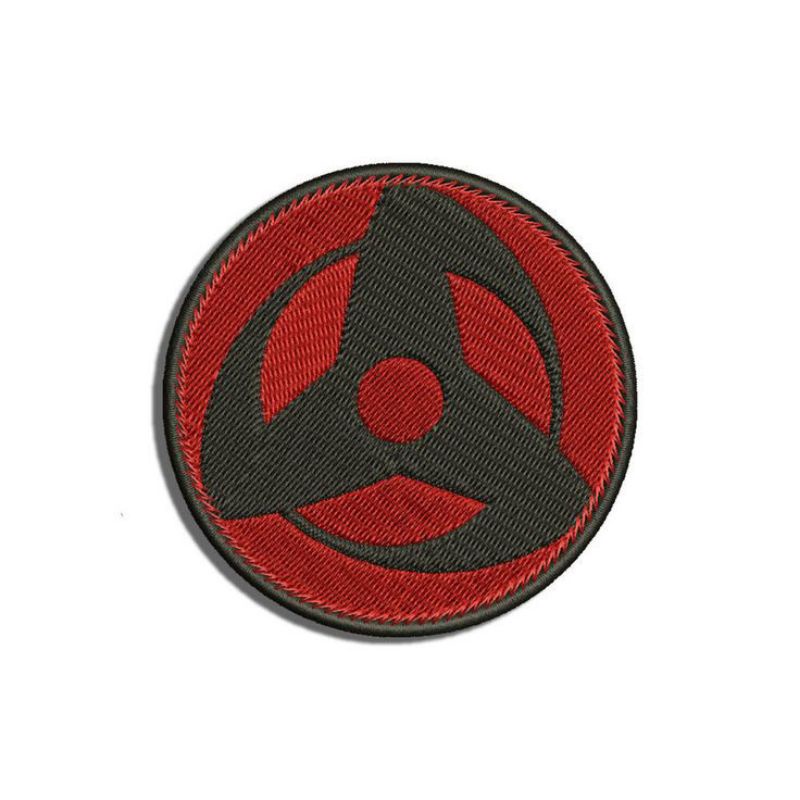 Sharingan kakashi Obito patch embroidery emblem