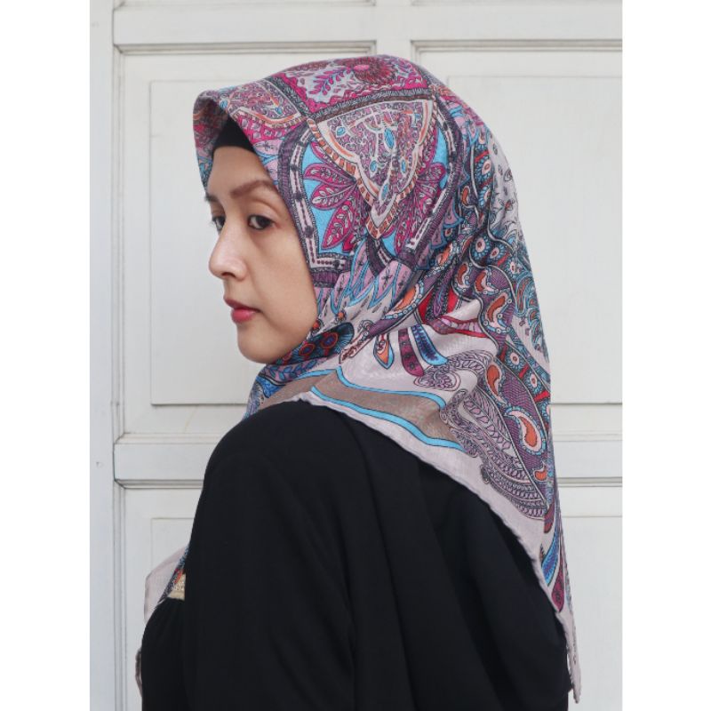 Lo'cella Pamuk Series NV007 | Hijab Segiempat ORI Turki 🇹🇷