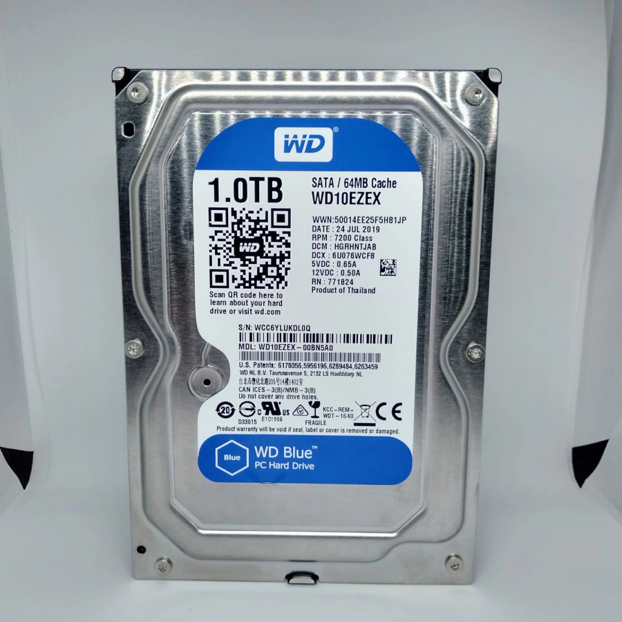 Hardisk 1TB PC WD Blue 3.5 Hardisk Internal Sata
