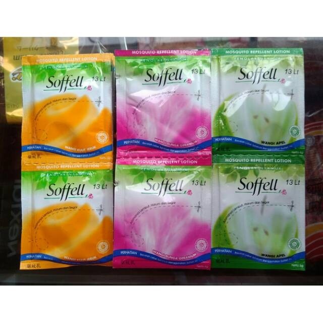 ✨LACIKOSME✨ [ SACHET ] SOFFELL MOSQUITO REPELLENT PENOLAK NYAMUK - LOT ANTI NYAMUK