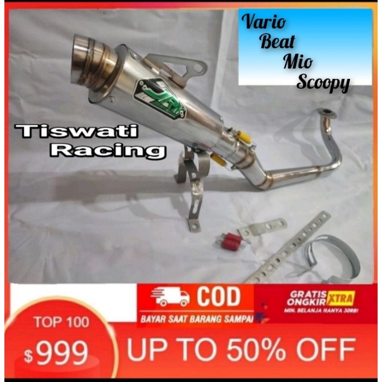 Knalpot Racing JRM Motor Beat, Scoopy, Vario & Mio.