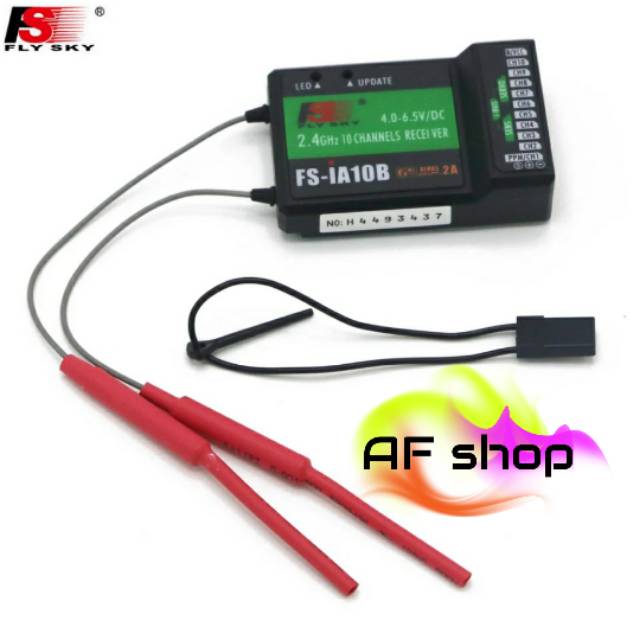 Flysky FS-IA10B FS IA10B 10ch Receiver for Transmitter FS-I10 FS-I6S FPV RC