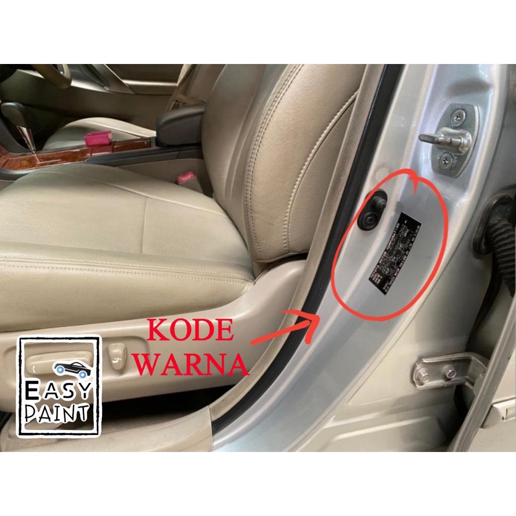 Cat Oles Graphite Metallic 4X7 Toyota Corolla Cross Coklat Tua Metalik
