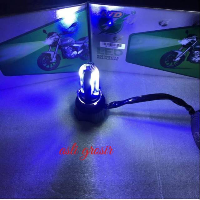 HID LED 2WARNA-LAMPU UTAMA RTD 4TITIK UNIVERSAL