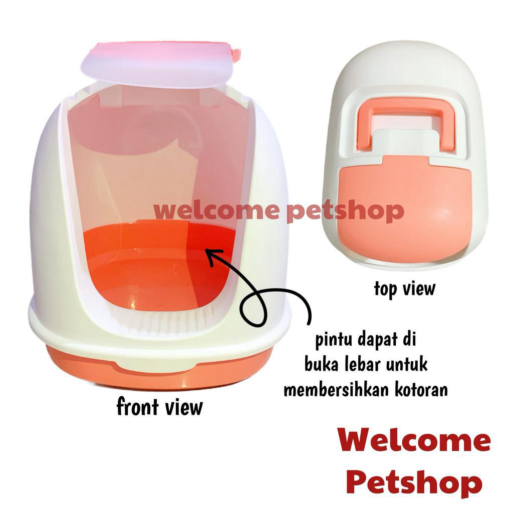 Rumah Tempat Pup Kucing Jumbo / Kotoran Kucing / Serokan Pup Kucing