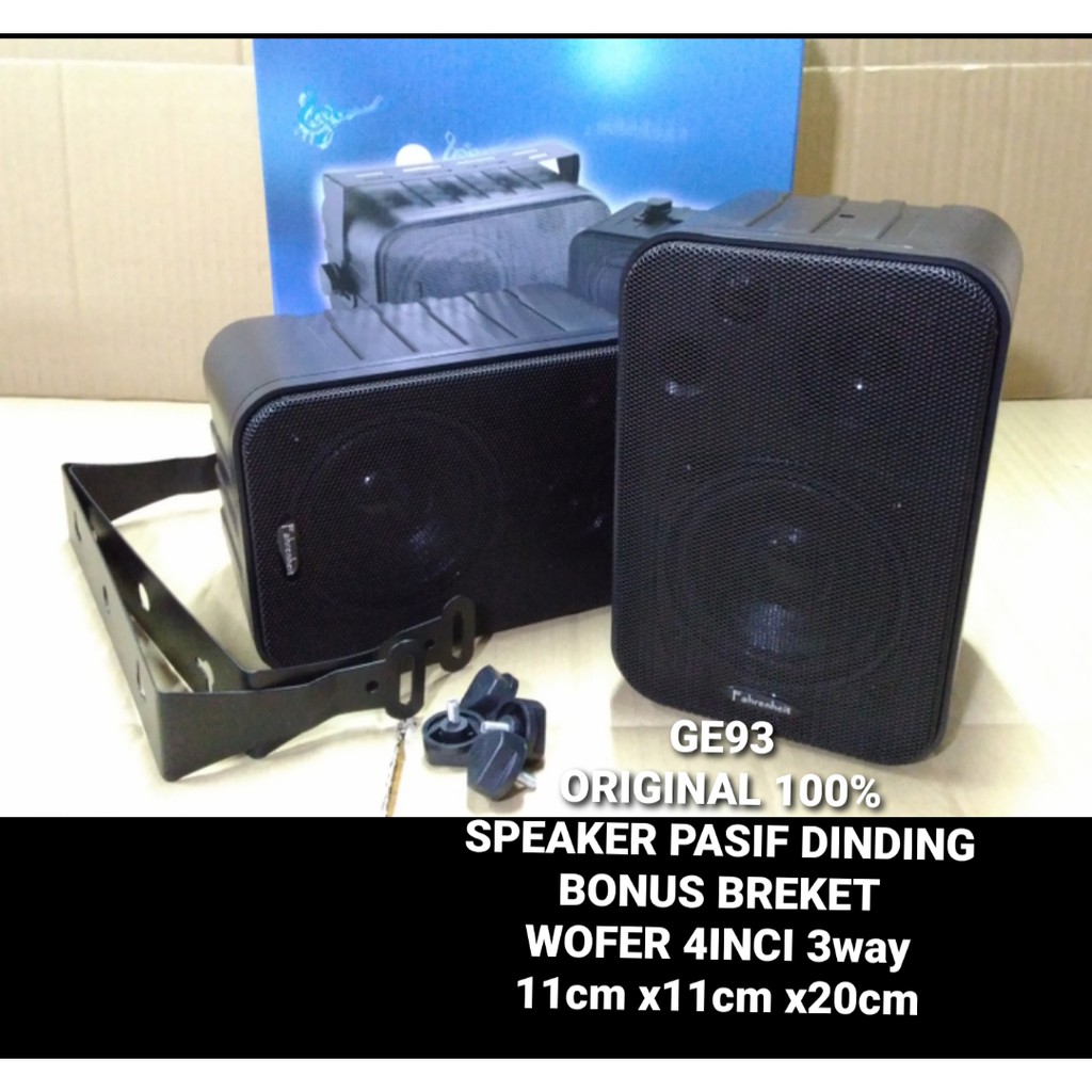 G93 Original Speaker gantung spk dinding pasif PASSIVE ori karaoke vokal audio tembok vocal spk sound musik pro sound asli loudspeaker dome tweter   GARANSI UANG KEMBALI JIKA TERBUKTI TIDAK ORIGINAL  BONUS GANTUNGAN DINDING  1set 2buah Speaker box set ,su