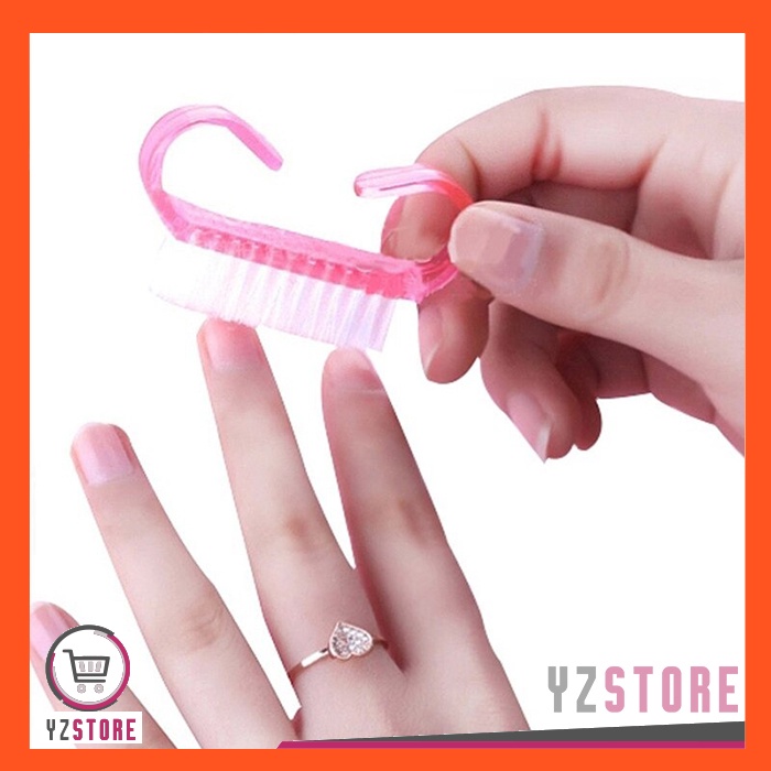 Nail Brush Dust Sikat Kuku Manicure Tool Art Membersihkan Debu Pada Kuku YZ140