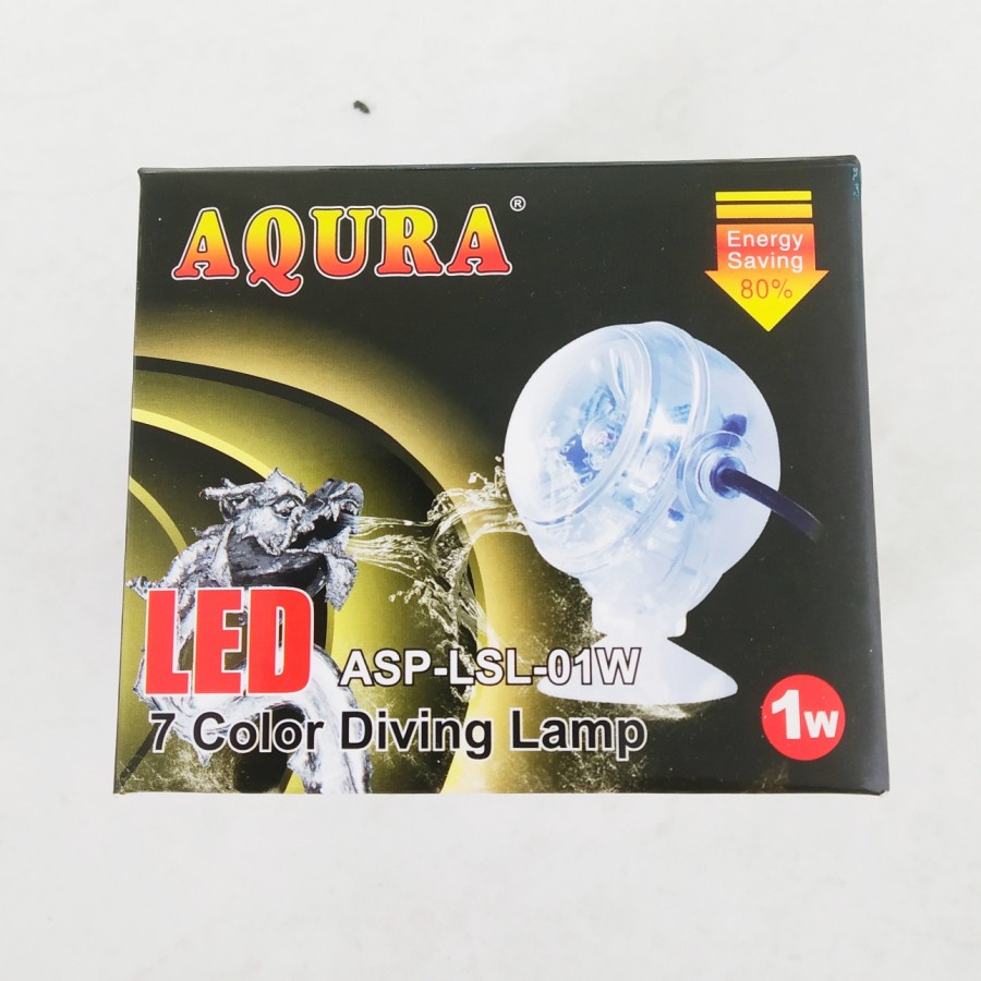 AQURA ASP LSL 01W 1 Watt Lampu Led Aquarium Aquascape Kolam Ikan 01 W