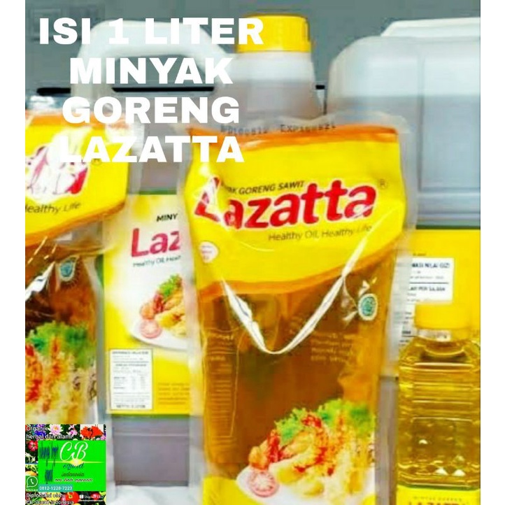 minyak goreng Lazatta 1L