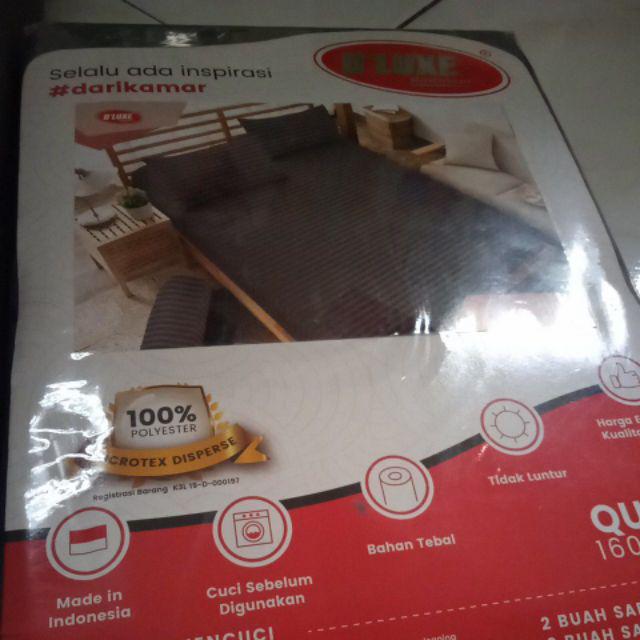 Kintakun Seprai Dluxe Embossed Edition Uk 180x200/160x200 Sprei Kintakun Original