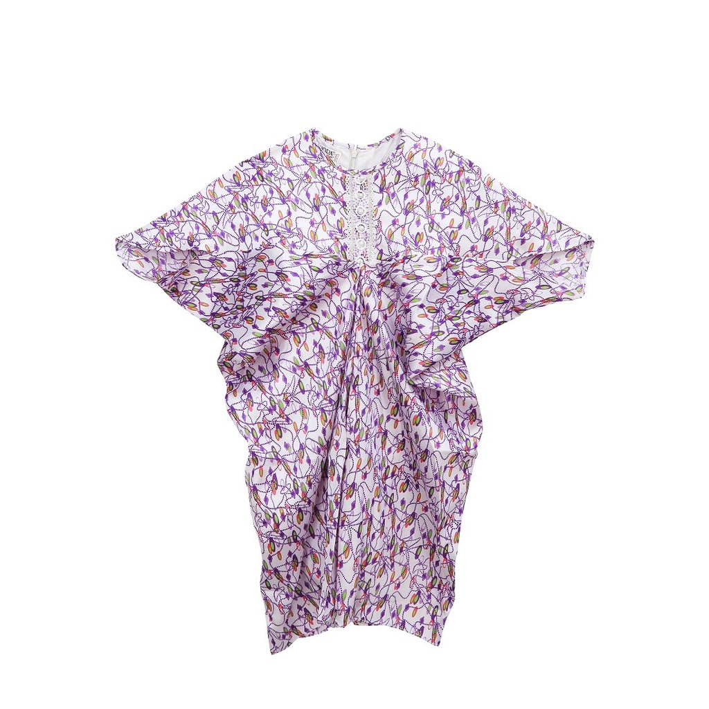 FIYORA Zahra Kaftan Purple