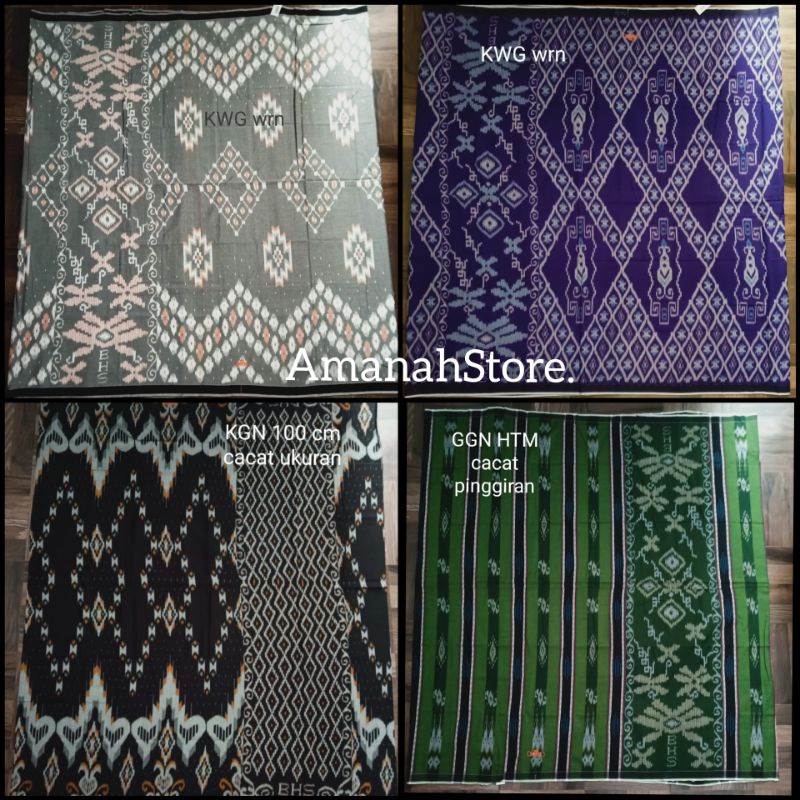 SARUNG BHS COPPER AFKIR / CACAT MINIM ROYAL KAWUNG TENUN TANGAN