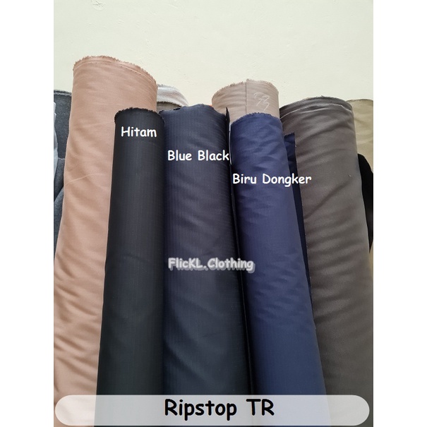 Bahan Kain Ripstop katun tornado Rollan