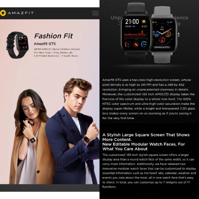 Amazfit GTS Garansi Amazfit Indonesia 1 Tahun