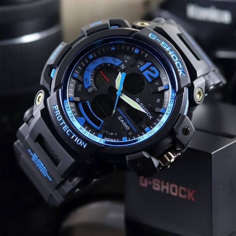 G SHOCK JAM TANGAN PRIA DUAL TAEM TAHAN AIR