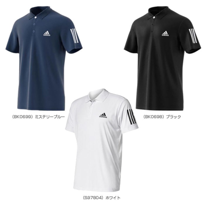  Kaos Polo Shirt Baju Kerah Obral Casual Adidas Strip 