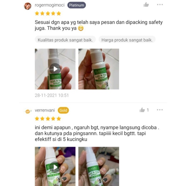 Obat Kutu Kucing Anjing Semprot Spray Ampuh Herbal Aman Terjilat FEFARM