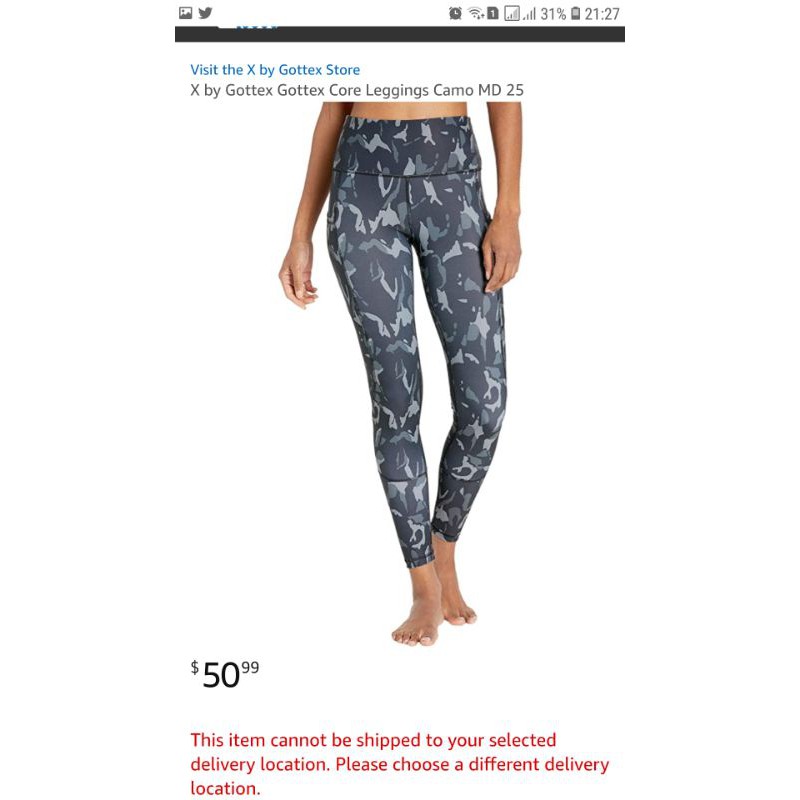 LEGGING LEGGINGS GOTTEX CAMO