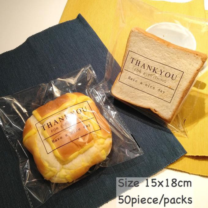 

Yang Dicari] Plastik Roti Donat Thank You 15X18Cm 50Piece Kemasan Roti