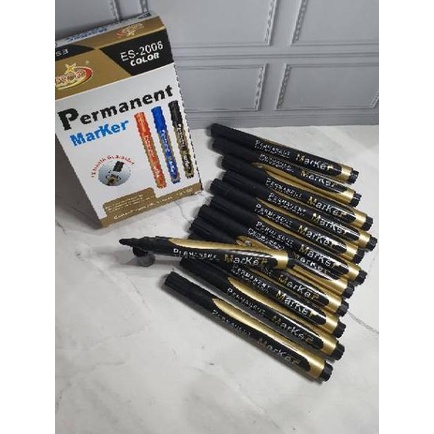 

[KODE PRODUK 7WFYG4892] spidol permanen (1box=12pc)/permanent/spidol /marker permanent