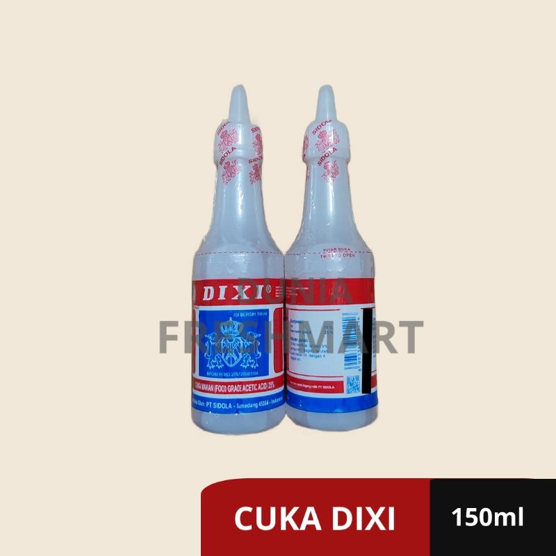 

DIXI Cuka Masak/Cuka Dapur isi 150ml White Vinegar