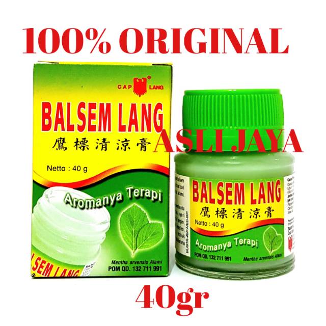 Balsem Lang / Balsem Cap Lang - 40gram